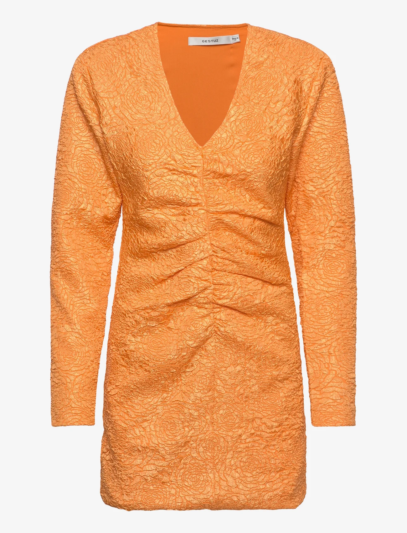 Gestuz - MaisieGZ dress - festklänningar - flame orange - 1