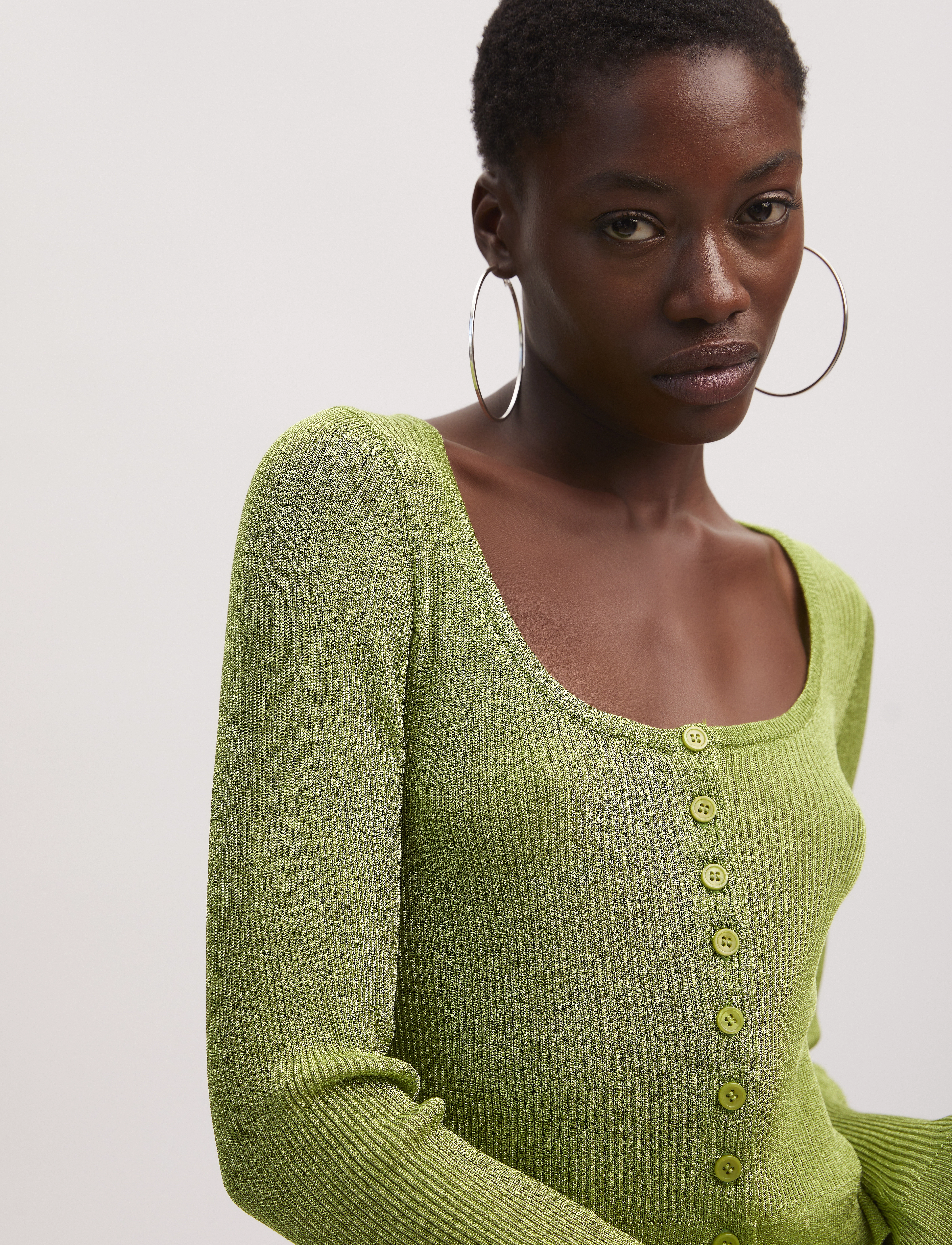 Gestuz - SilviGZ cardigan - gallium - 4