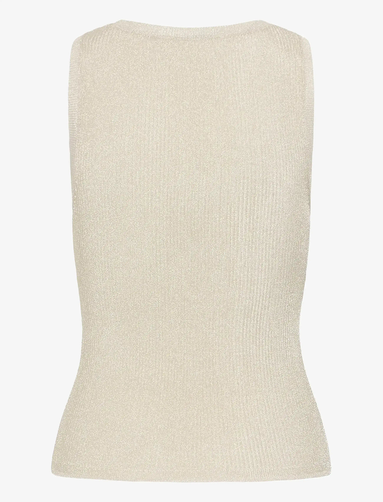 Gestuz - SilviGZ top - tanktops - champagne silver - 2