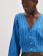 Gestuz - LexiGZ V-cardigan - susegamieji megztiniai - malibu blue - 4