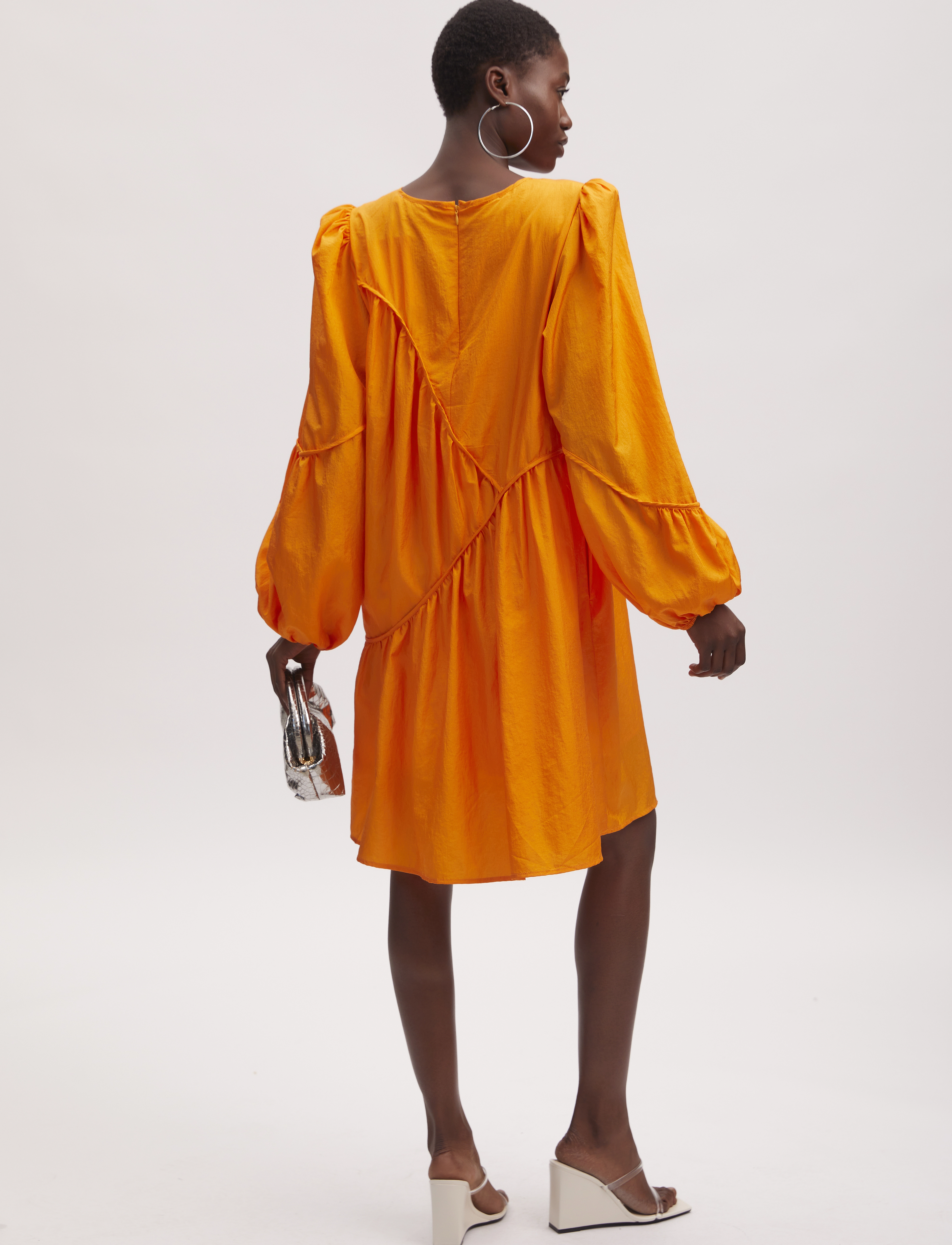 Gestuz - HeslaGZ dress - flame orange - 3