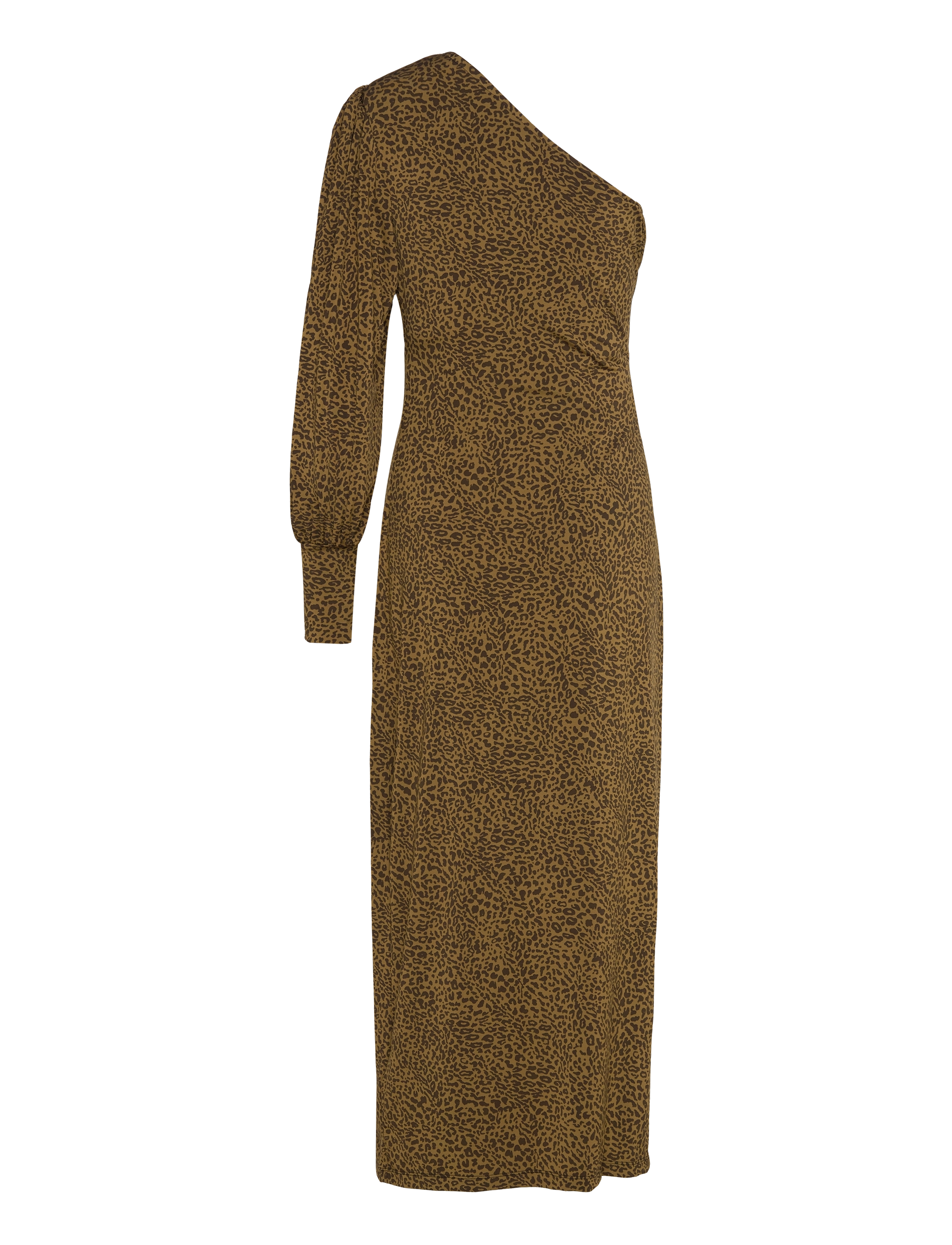 Gestuz - OdaGZ p one shoulder dress - partíkjólar - butternut leo - 1