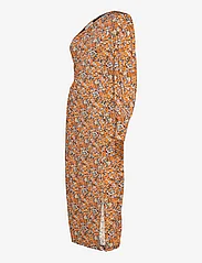 Gestuz - OdaGZ p one shoulder dress - vakarėlių drabužiai išparduotuvių kainomis - orange purple brush - 2