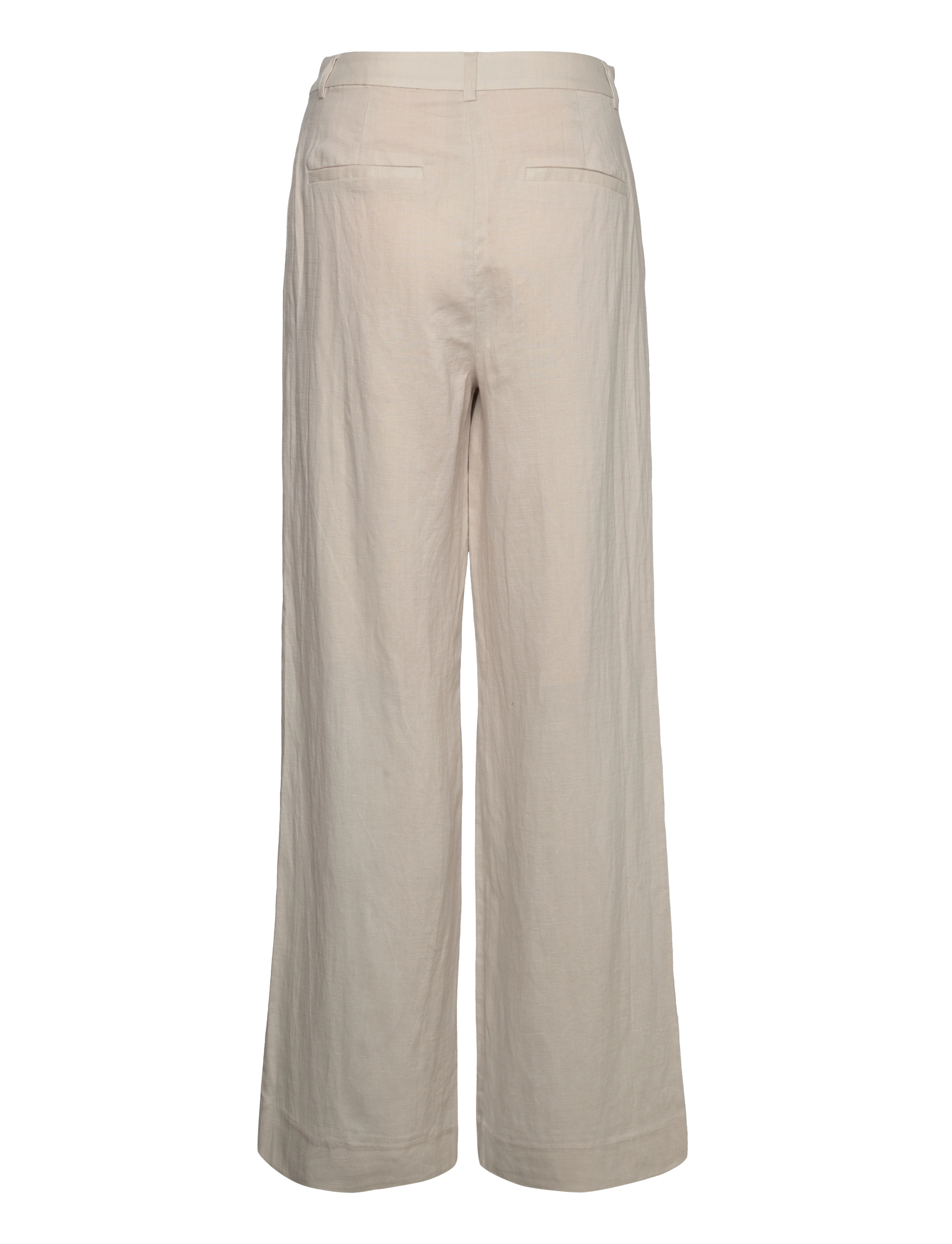 Gestuz - PaulaGZ linen MW wide pants NOOS - linen trousers - ancient scroll - 2