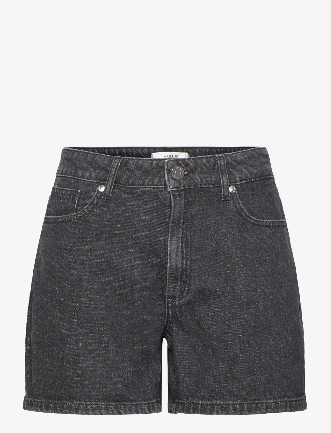 Gestuz - MoniqGZ MW shorts - jeansshorts - washed black - 0
