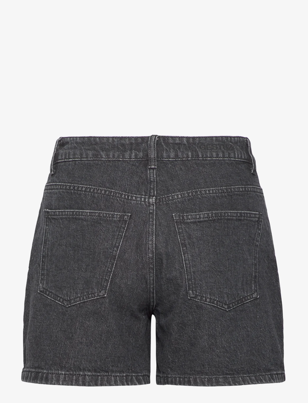 Gestuz - MoniqGZ MW shorts - jeansshorts - washed black - 1