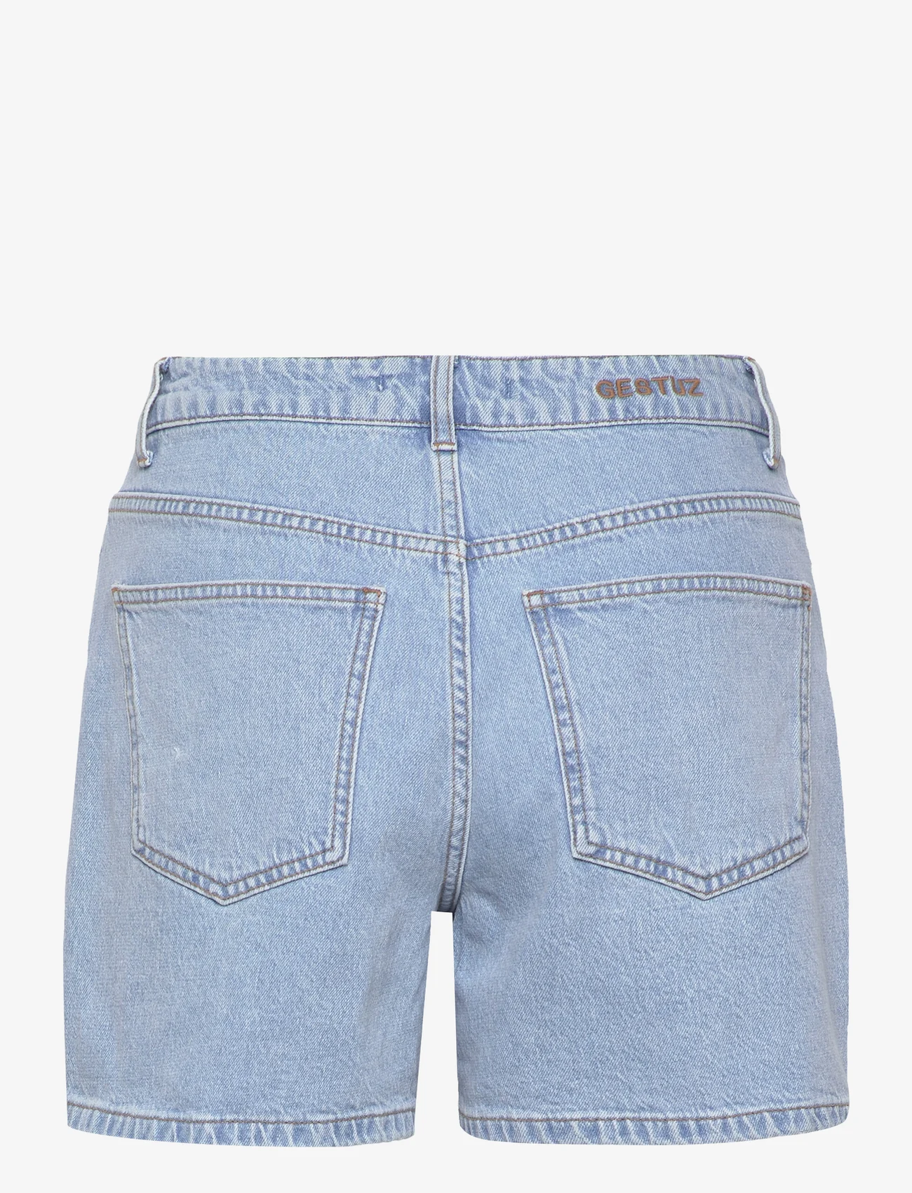 Gestuz - MoniqGZ MW shorts - jeansshorts - washed mid blue - 1