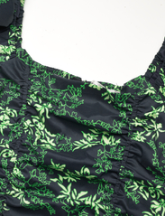 Gestuz - OmaiaGZ P off shoulder top - blouses korte mouwen - green flower - 5