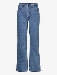 Gestuz - LucieGZ HW straight jeans NOOS - tiesaus kirpimo džinsai - mid dark blue washed - 0