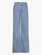 AuraGZ HW wide jeans NOOS - MID BLUE WASHED