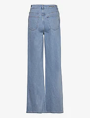 Gestuz - AuraGZ HW wide jeans NOOS - džinsa bikses ar platām starām - mid blue washed - 1