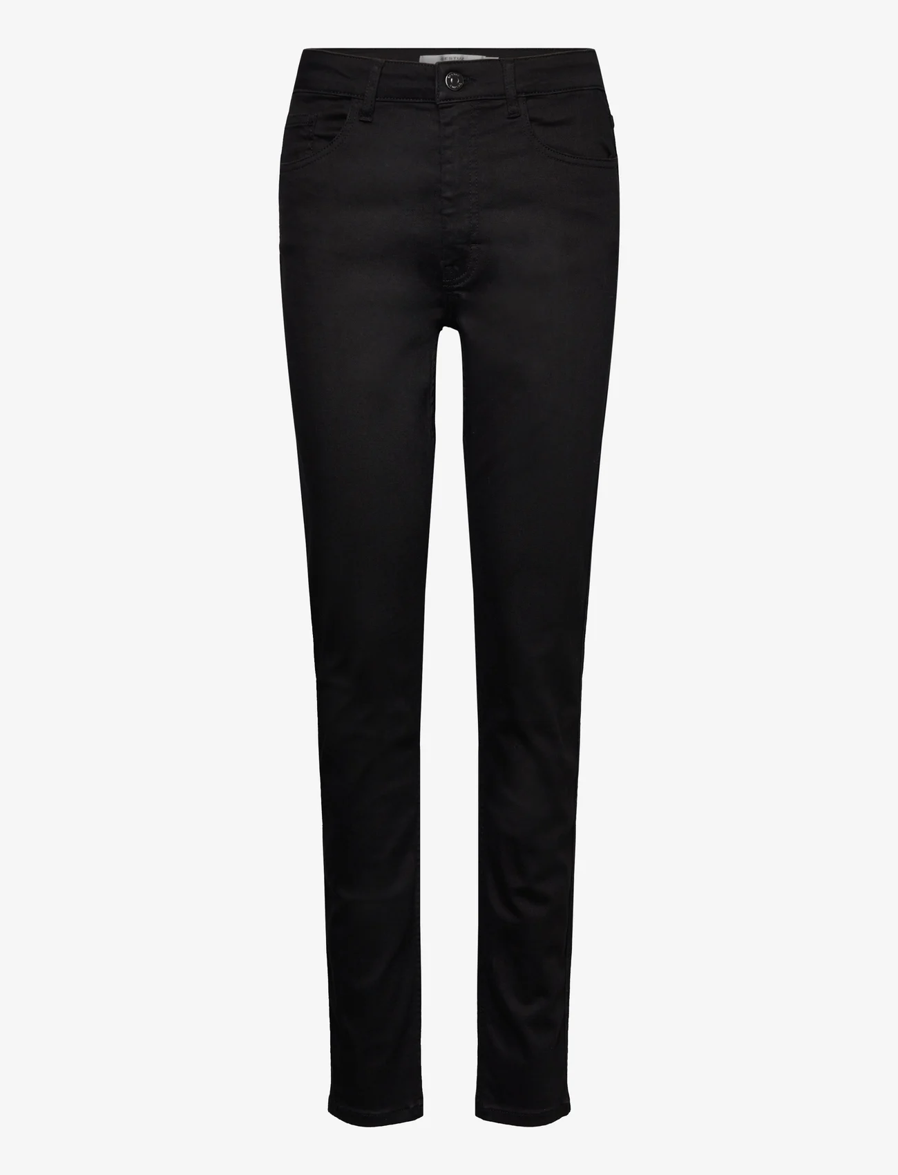 Gestuz - LeslyGZ HW skinny jeans NOOS - džinsa bikses ar šaurām starām - black - 0