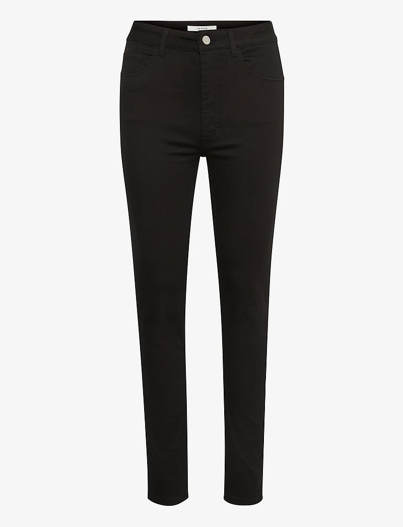 Gestuz - LeslyGZ HW skinny jeans NOOS - skinny jeans - black - 1