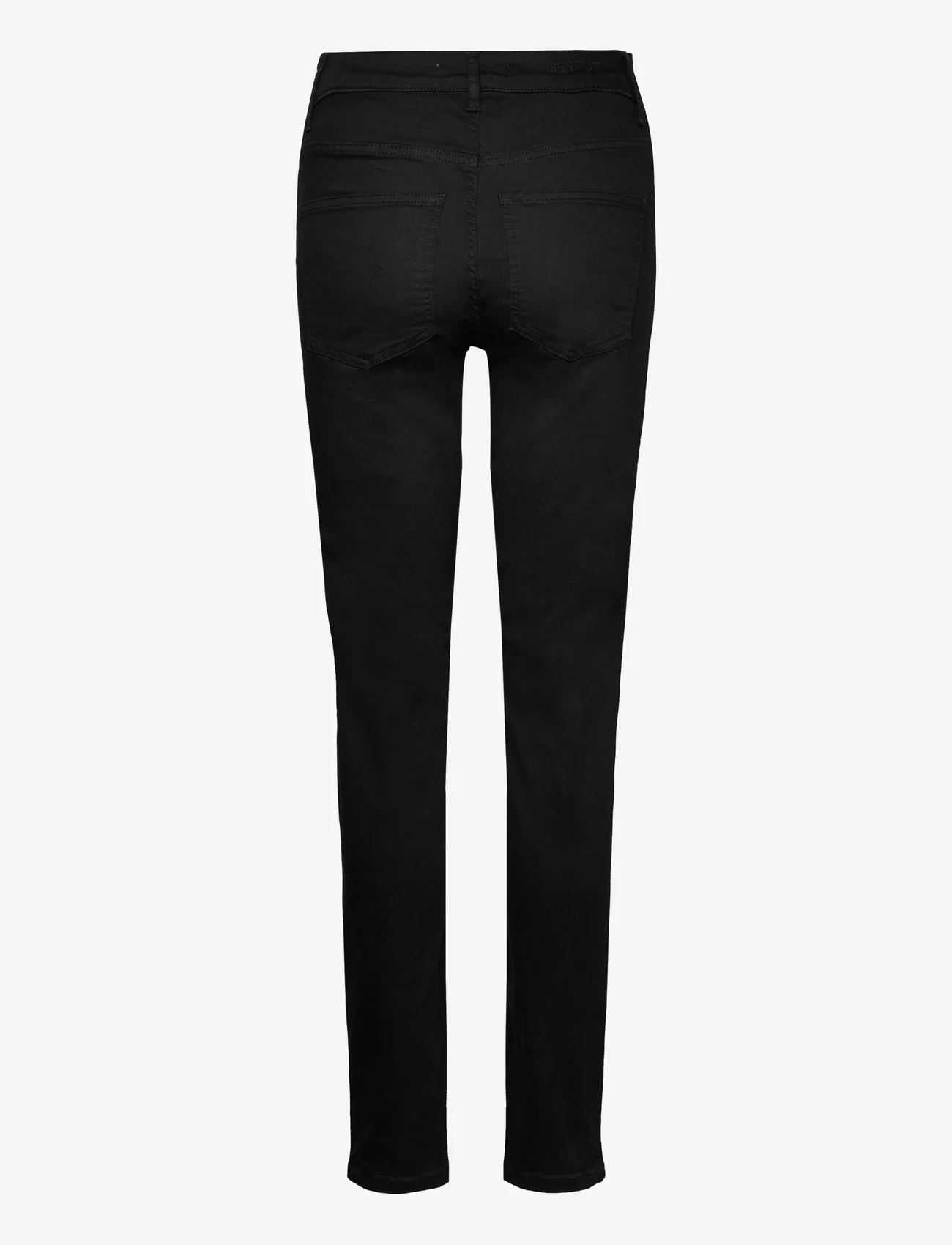 Gestuz - LeslyGZ HW skinny jeans NOOS - džinsa bikses ar šaurām starām - black - 1