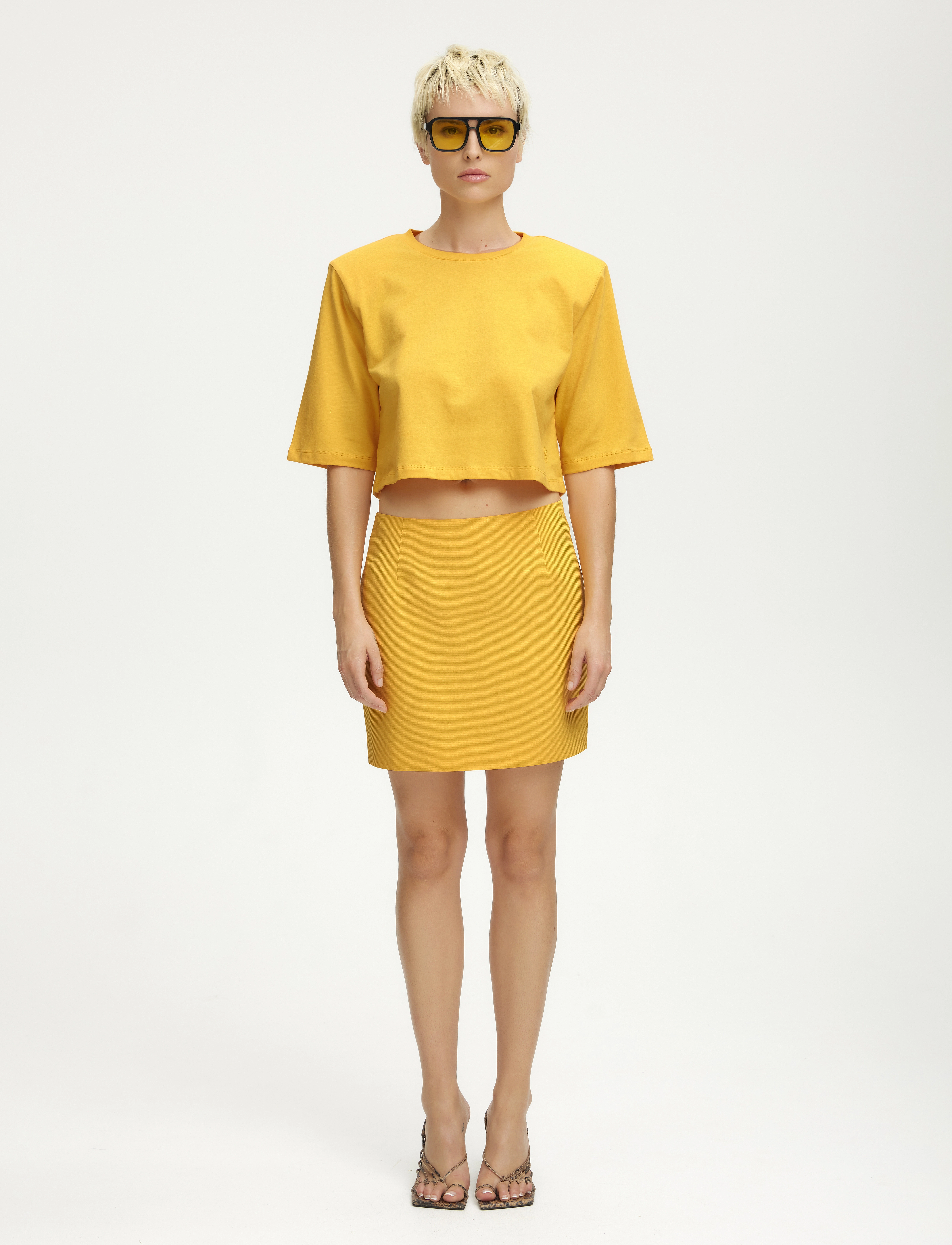 Gestuz - DaniGZ MW mini skirt - korte rokken - kumquat - 0