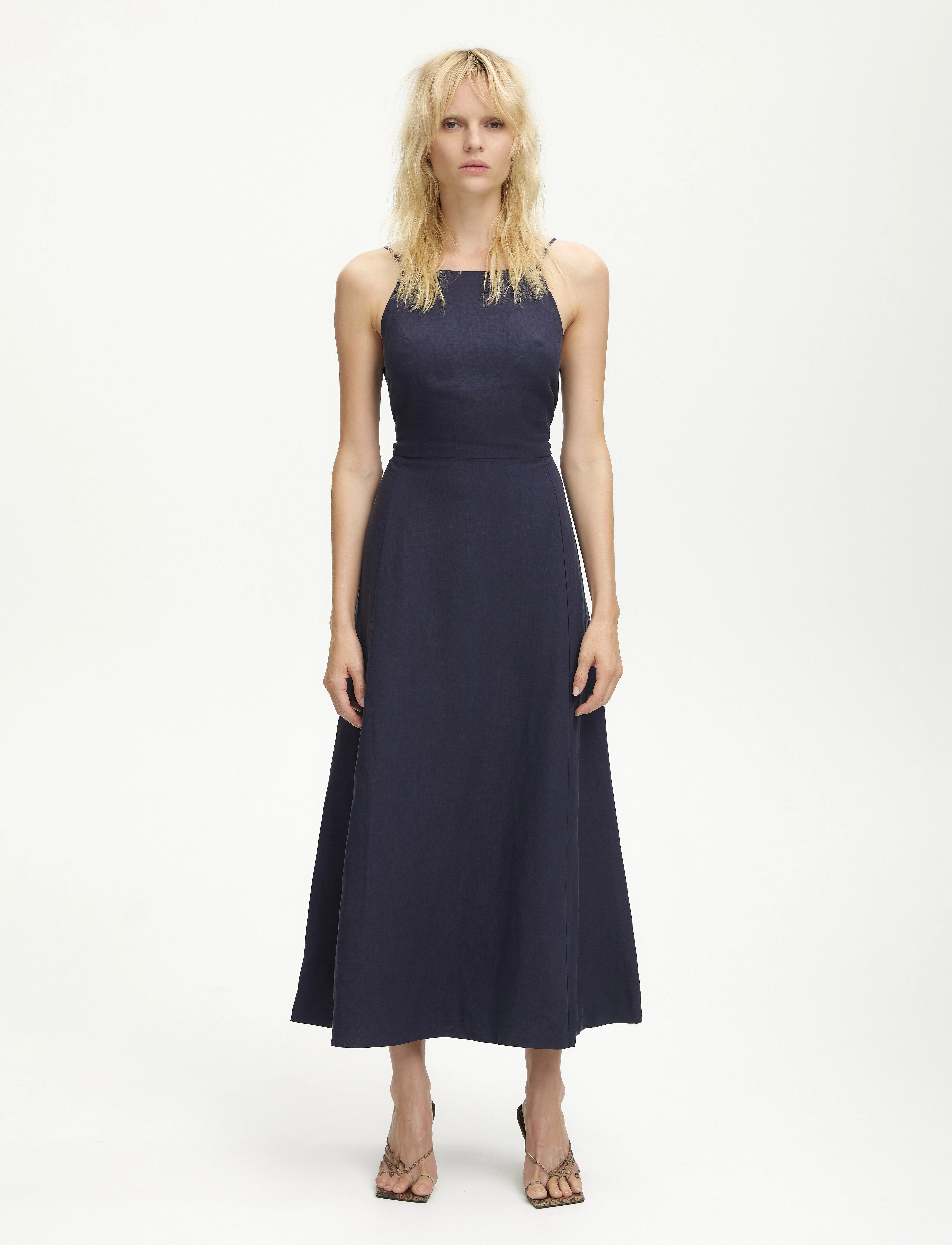 Gestuz - MalouGZ linen long dress - seaborne - 2