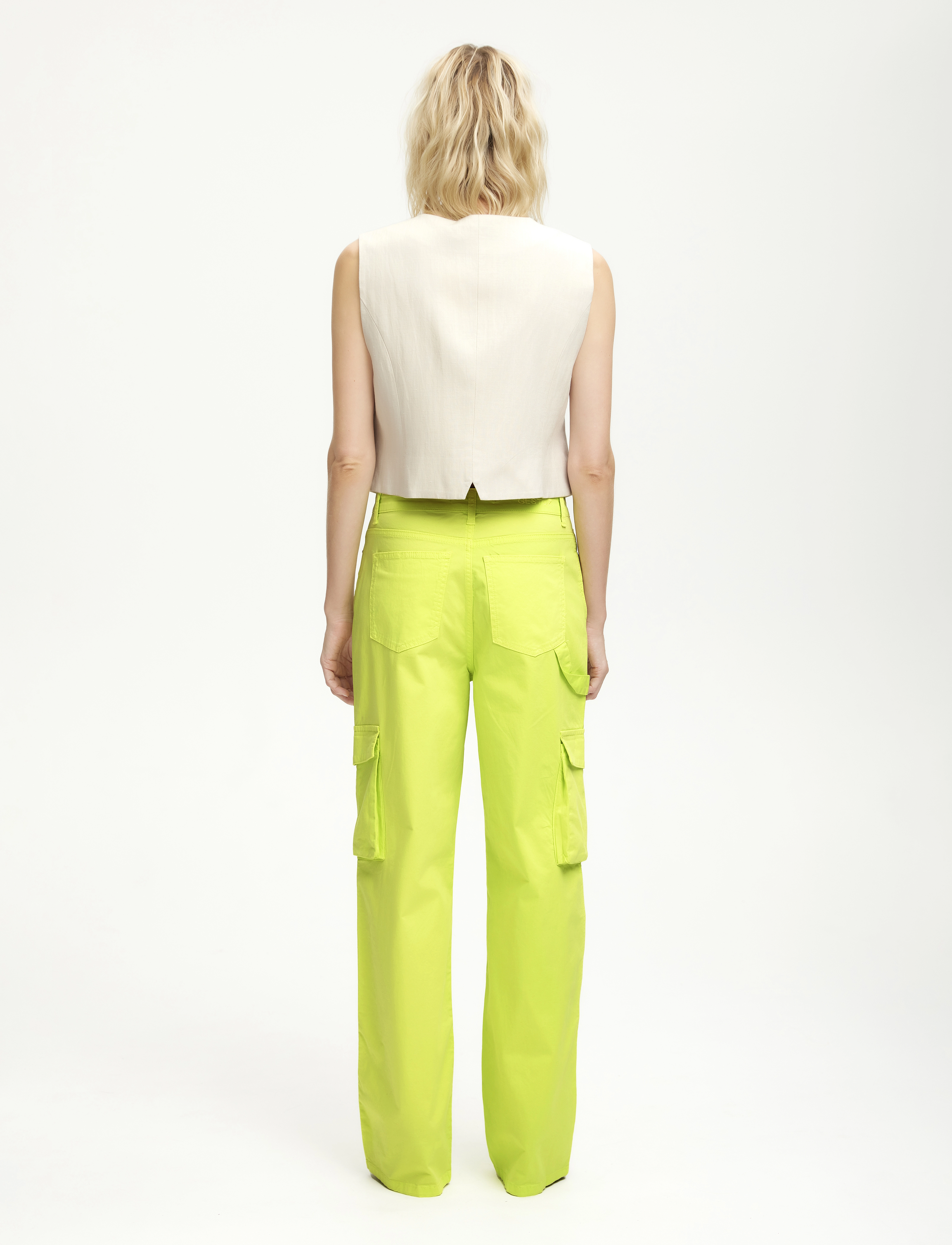 Gestuz - RizanaGZ HW jeans - cargobukser - evening primrose - 3