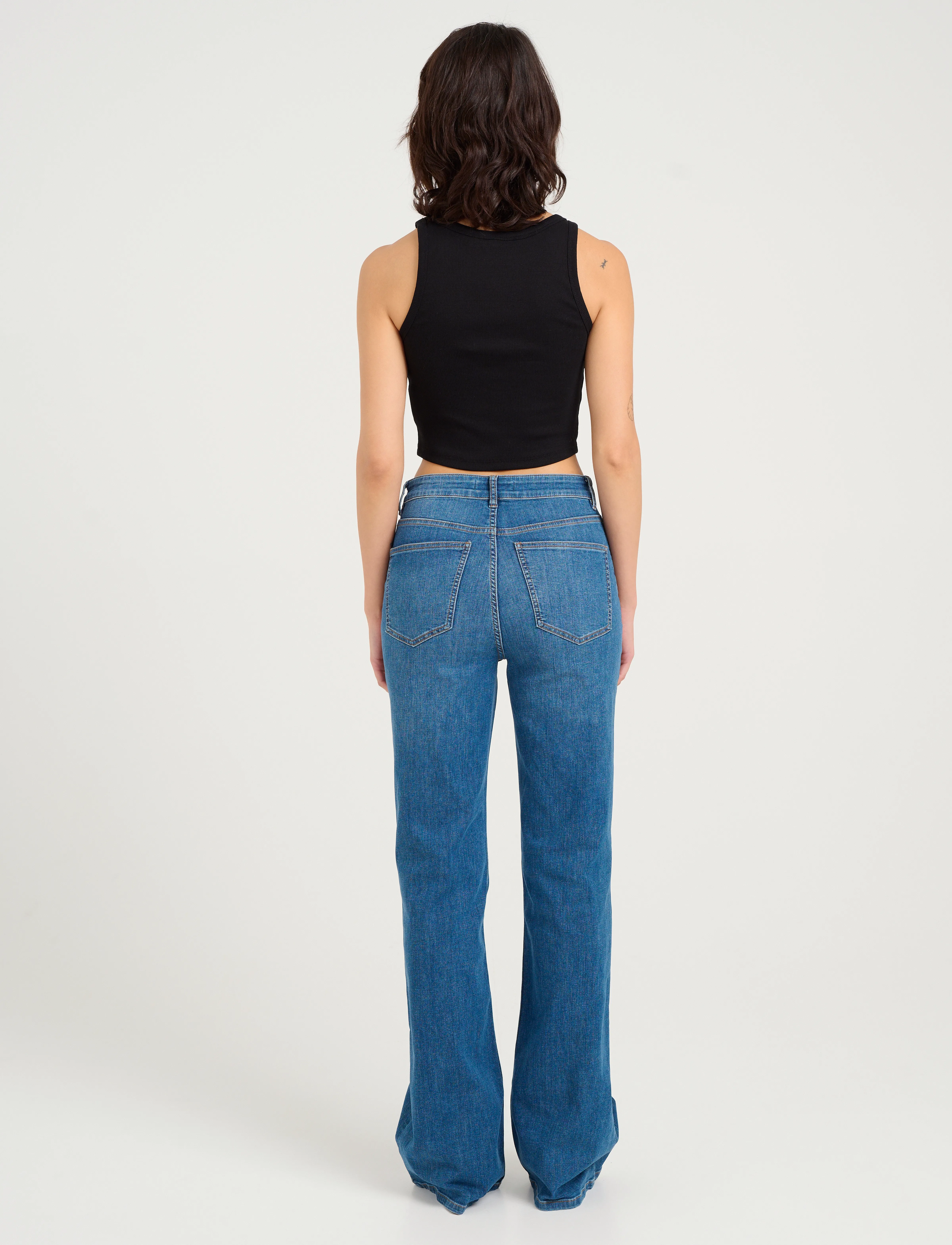 Gestuz - DrewGZ cropped top - sleeveless tops - black - 4
