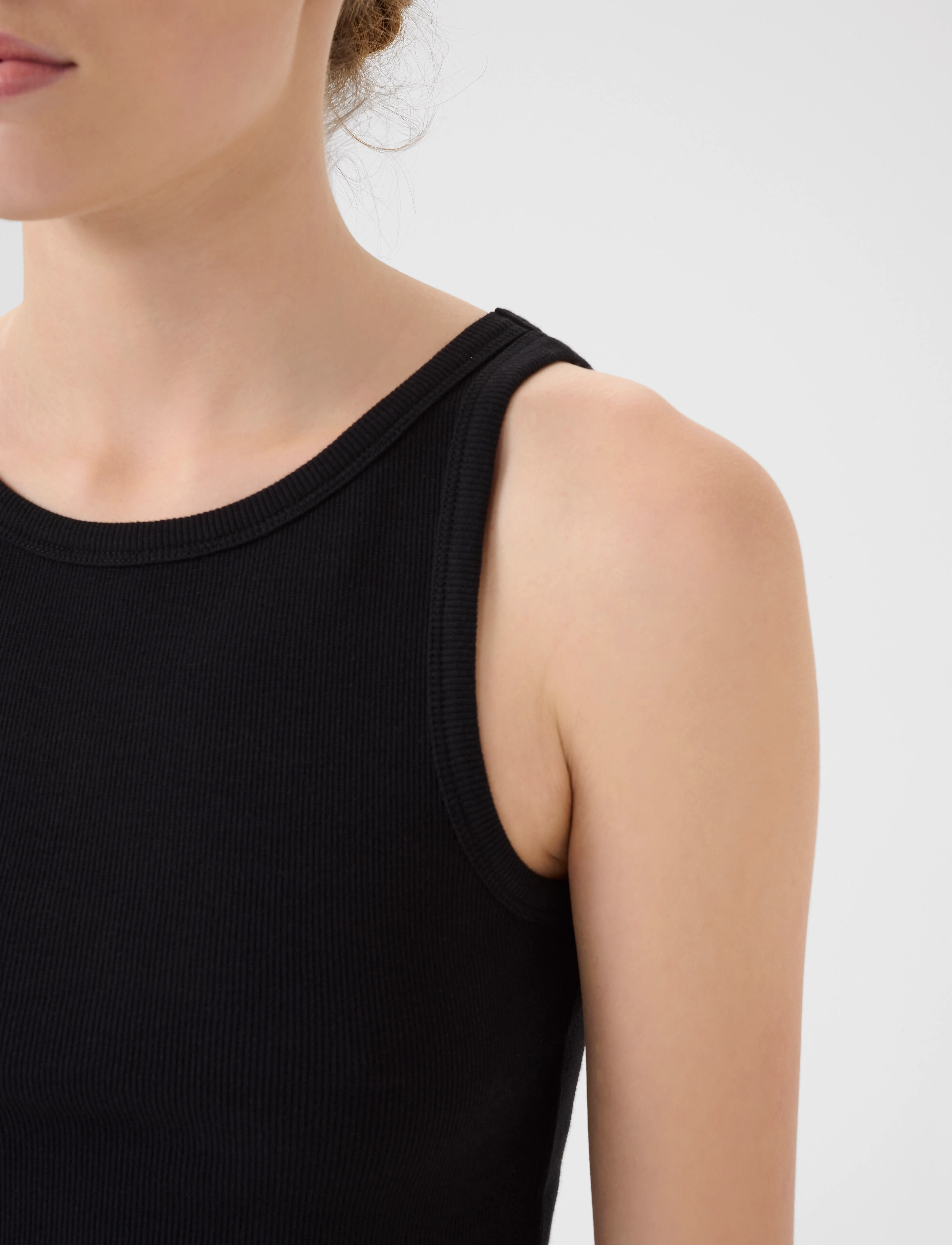 Gestuz - DrewGZ cropped top - sleeveless tops - black - 5