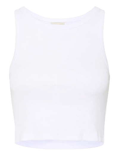 Gestuz DrewGZ cropped top - Crop tops - BRIGHT WHITE / white