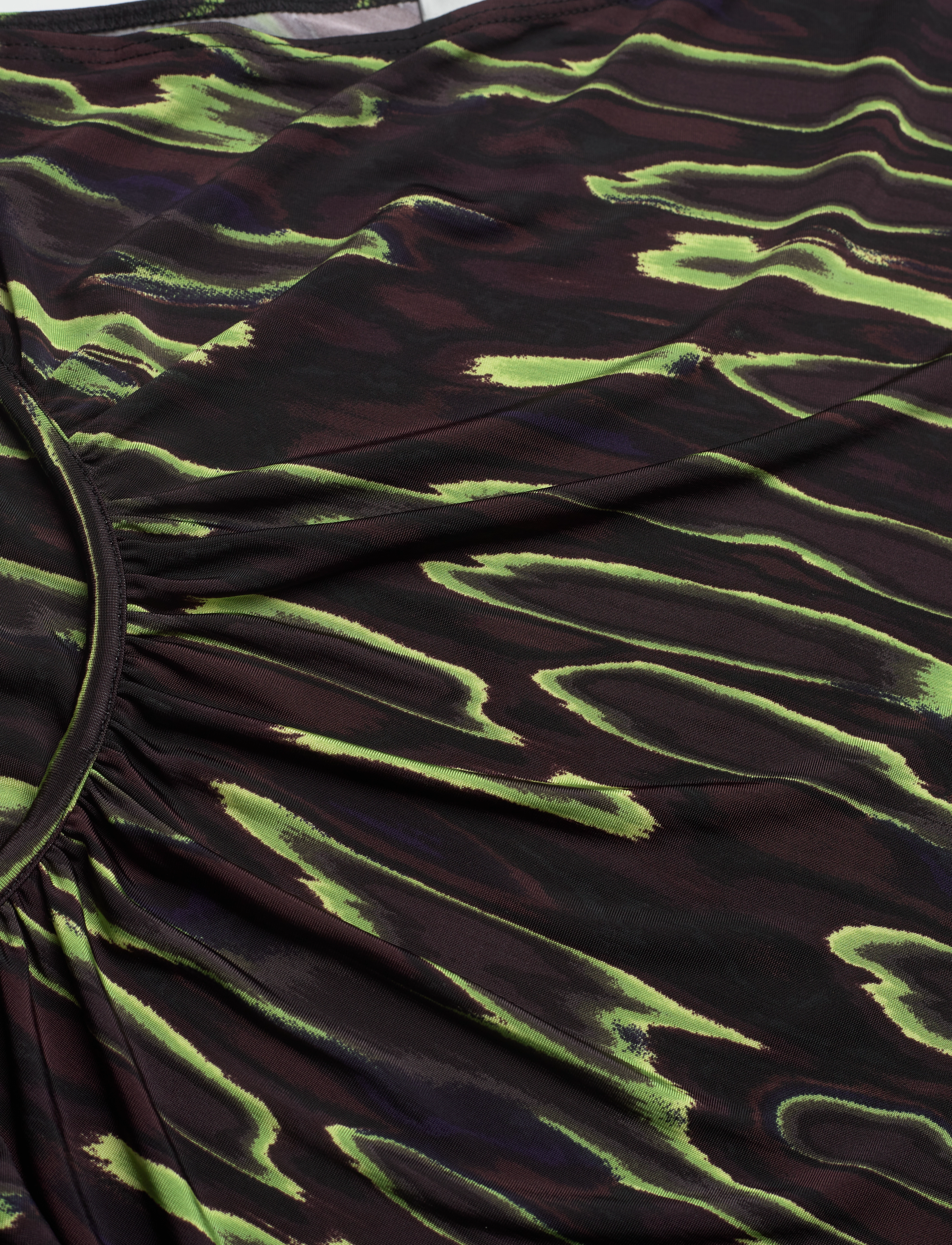 Gestuz - ShevyGZ P one shoulder blouse - langärmlige blusen - yellow water - 5