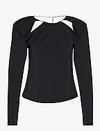 JiaGZ sl blouse - BLACK