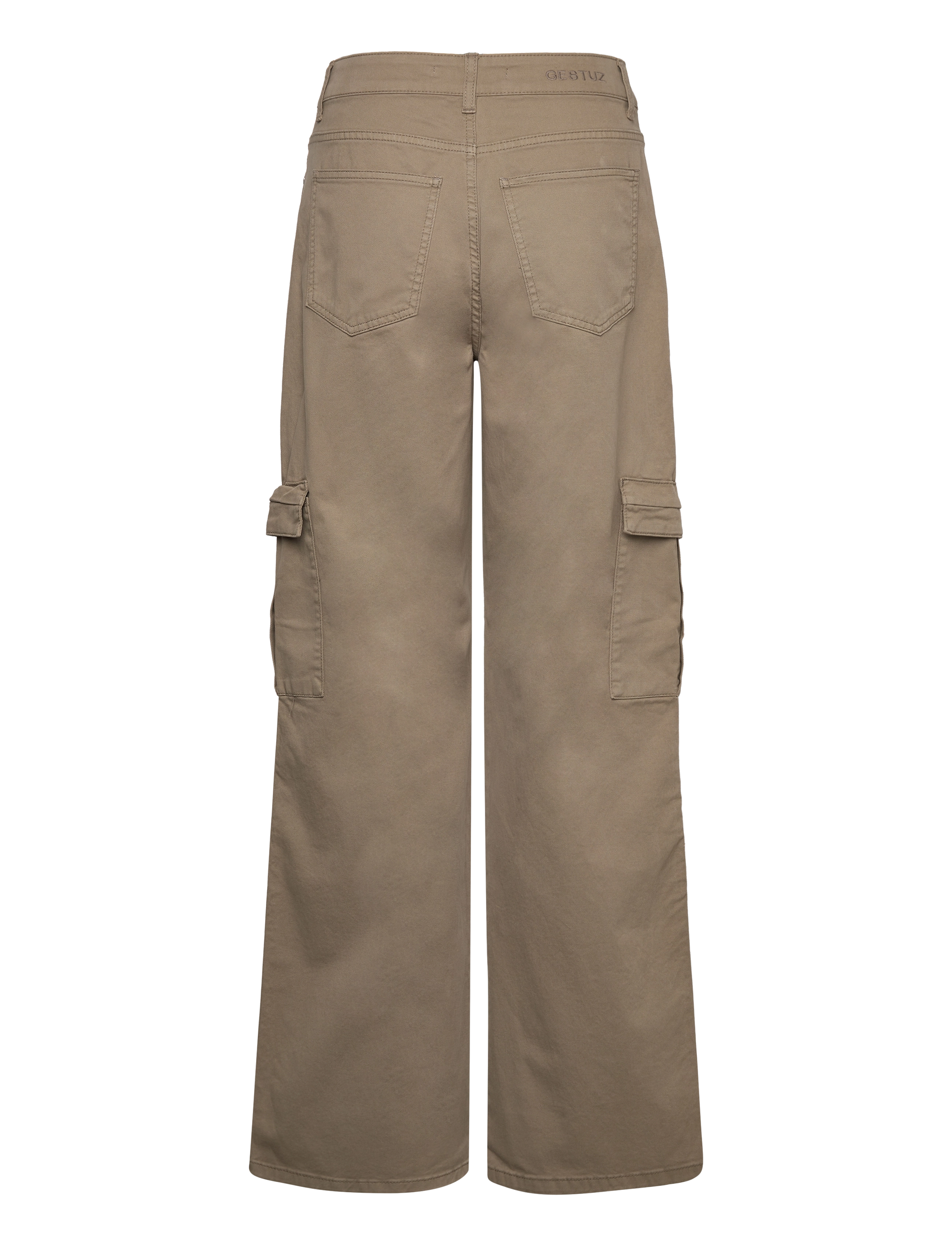 Gestuz - AubreyGZ cargo pants - cargobyxor - mermaid - 2