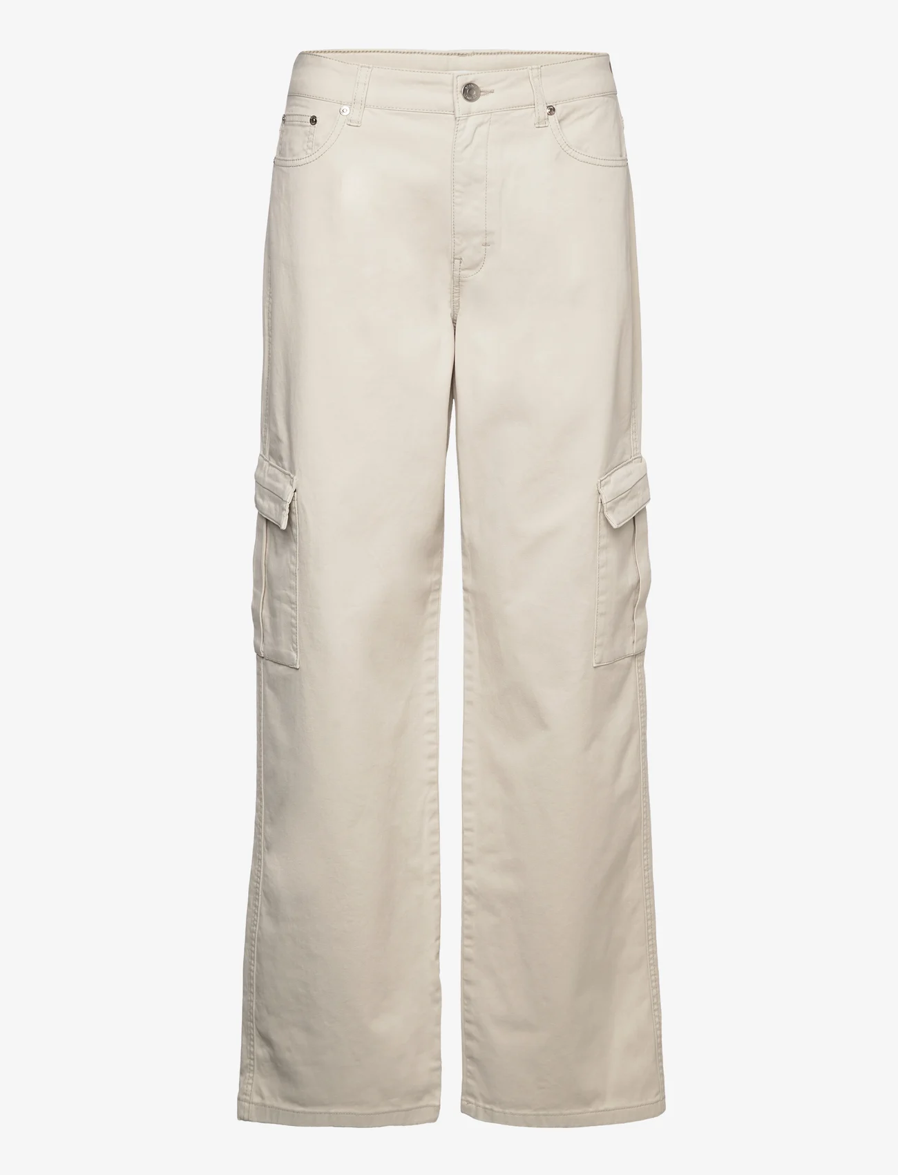 Gestuz - AubreyGZ cargo pants - cargo kelnės - silver birch - 0