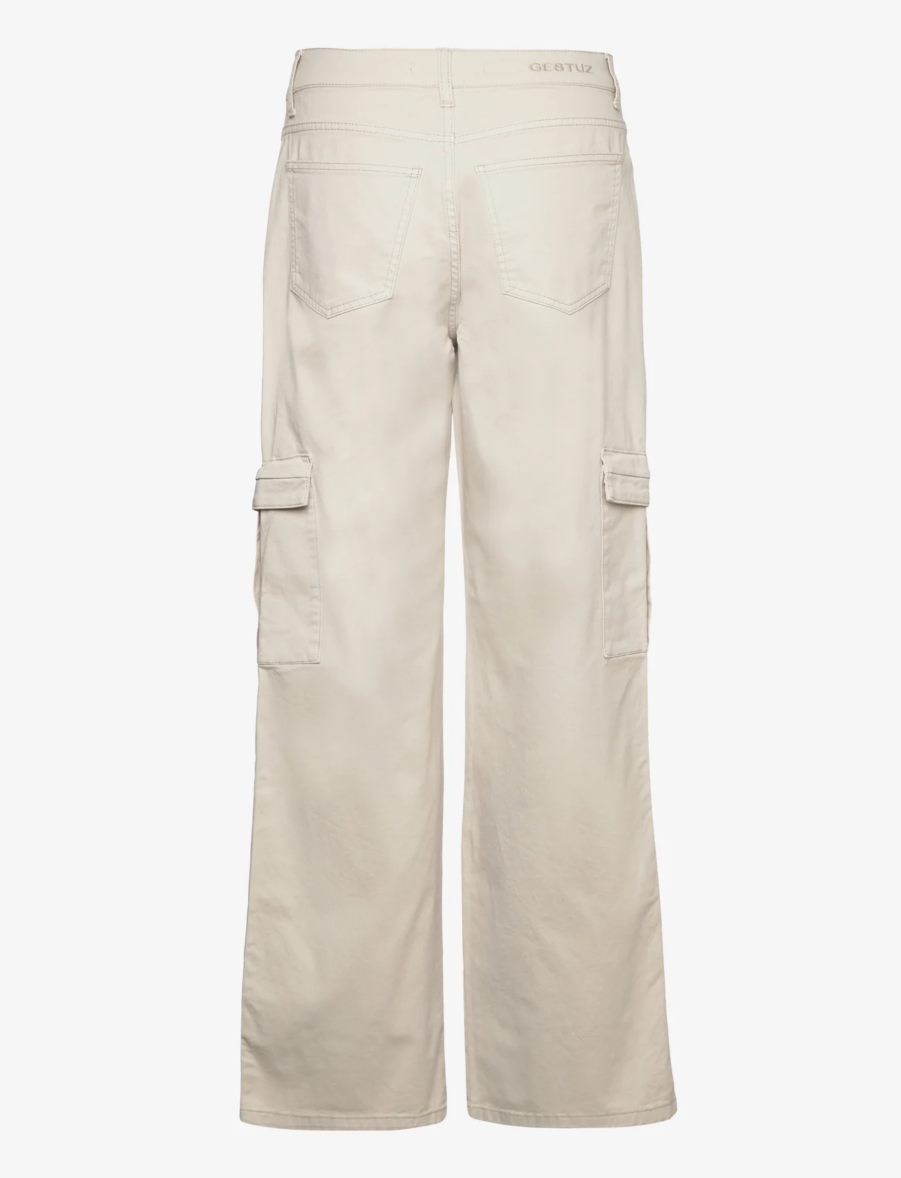 Gestuz - AubreyGZ cargo pants - cargo kelnės - silver birch - 1
