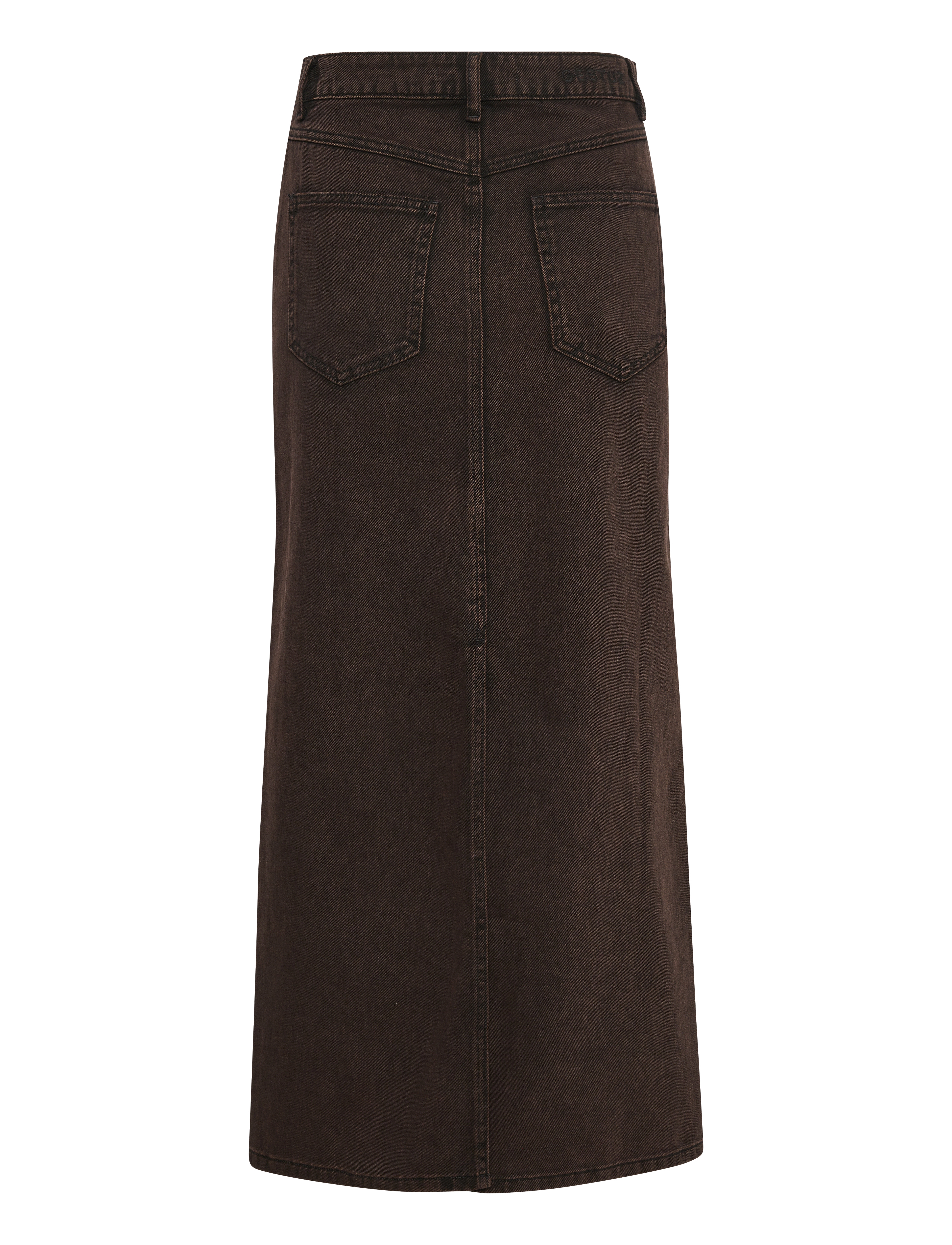 Gestuz - JamillaGZ long skirt - maxi nederdele - bitter chocolate - 2