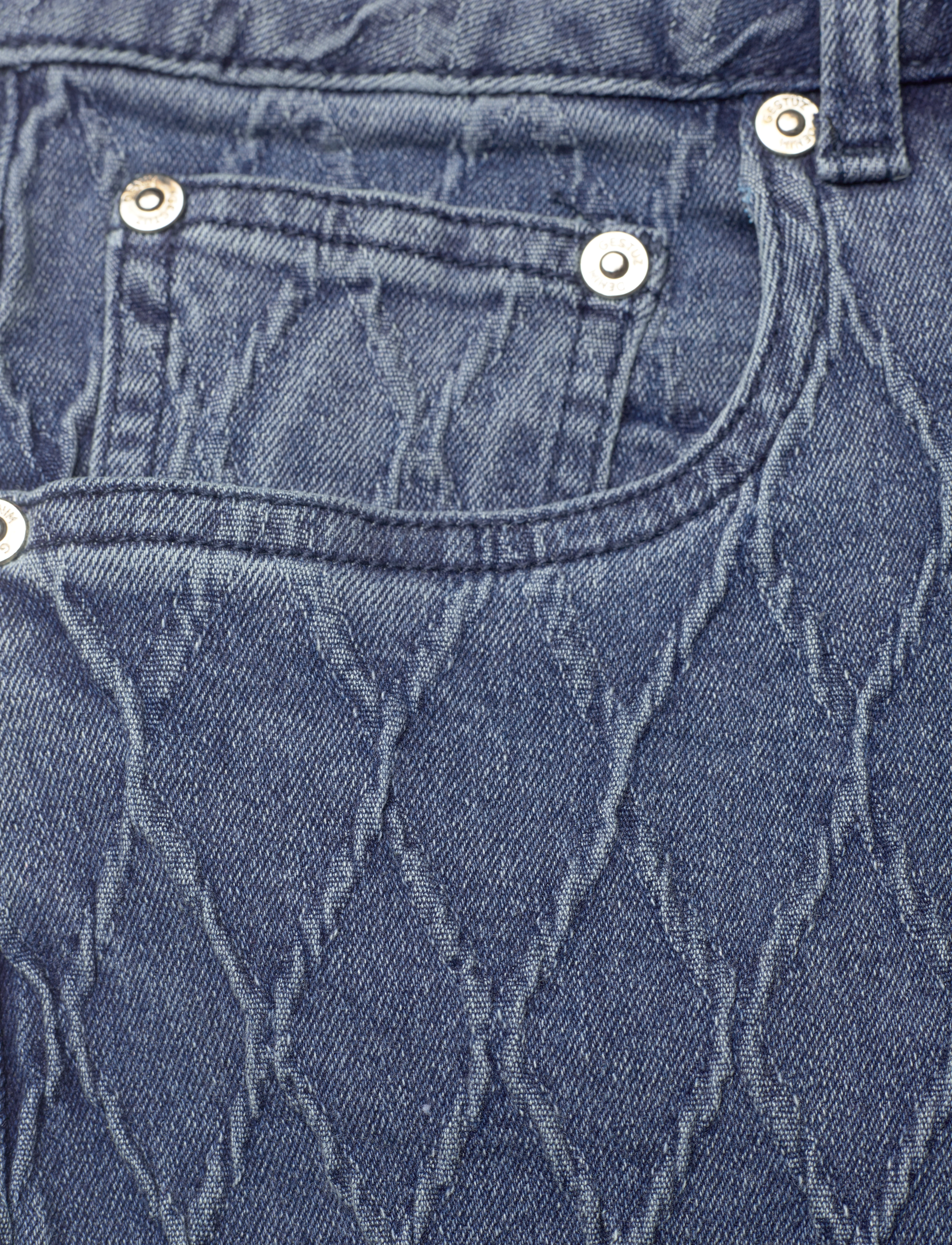 Gestuz - RozerinGZ MW jeans - straight jeans - washed mid blue - 5