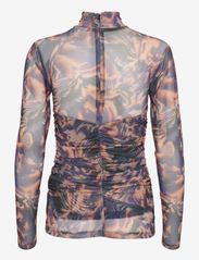 Gestuz - EwaGZ P blouse - langærmede bluser - orange flame - 1