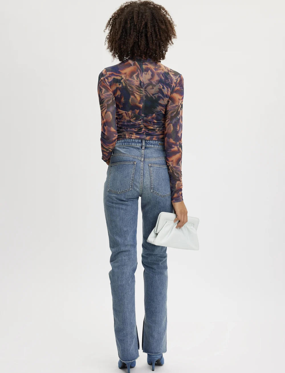 Gestuz - EwaGZ P blouse - langærmede bluser - orange flame - 4