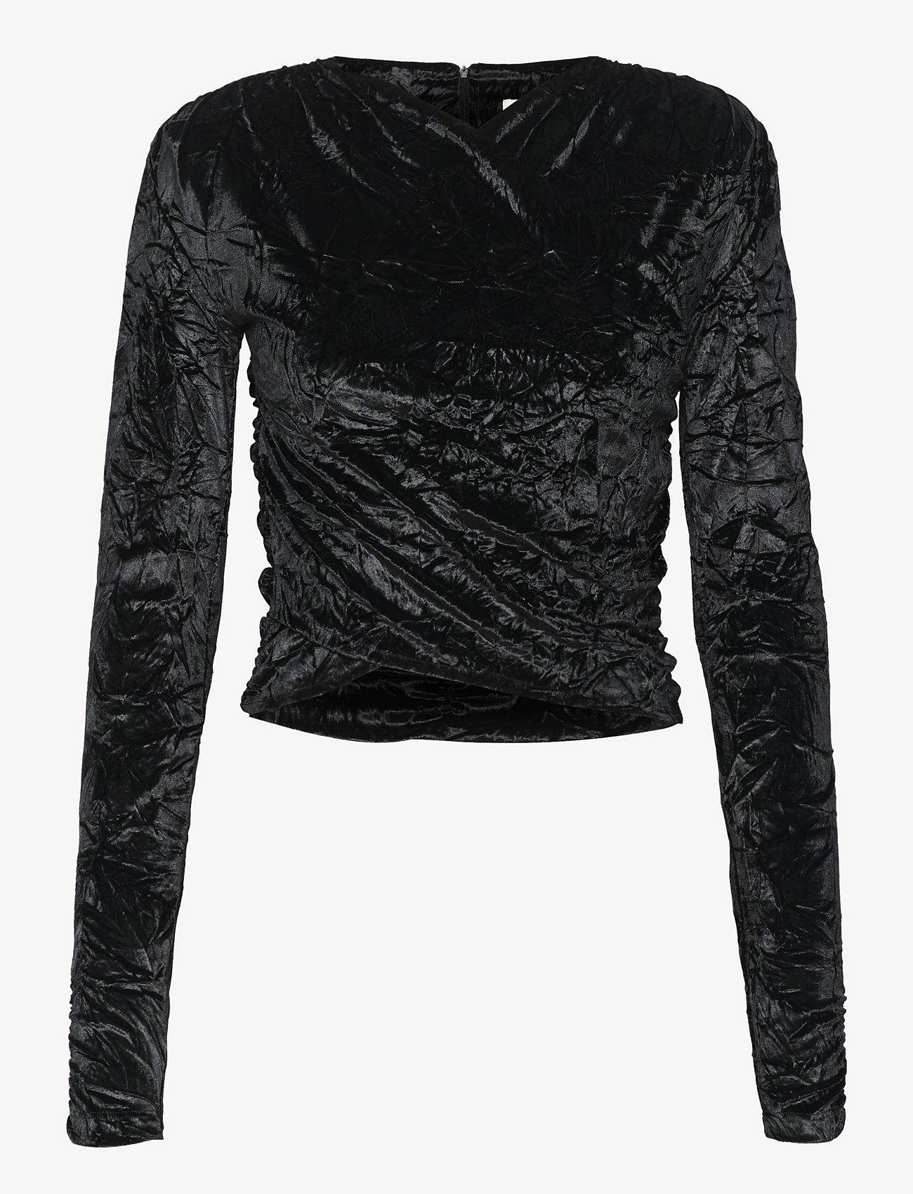 Gestuz - VikaGZ blouse - langärmlige blusen - black - 0