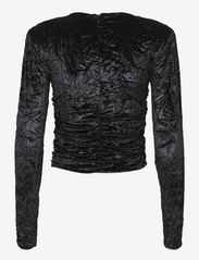 Gestuz - VikaGZ blouse - langermede bluser - black - 2