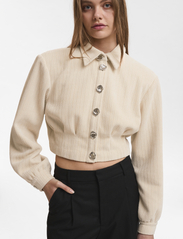 Gestuz - ElnoraGZ jacket - ballīšu apģērbs par outlet cenām - off white structure - 1