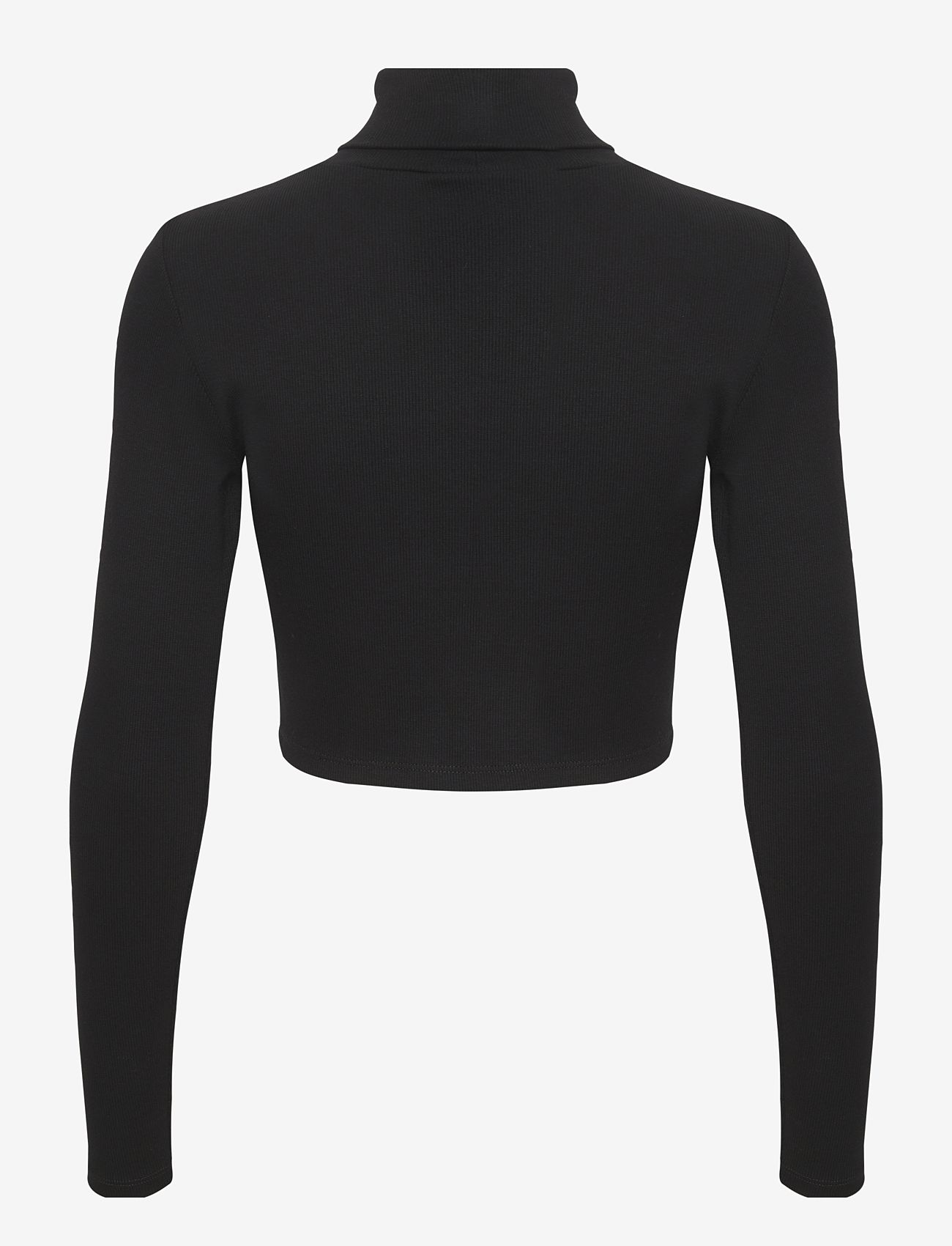 Gestuz - DrewGZ ls cropped rollneck - laveste priser - black - 0