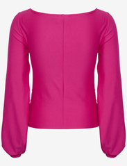 Gestuz - RifaGZ ls blouse - long-sleeved blouses - pink peacock - 1