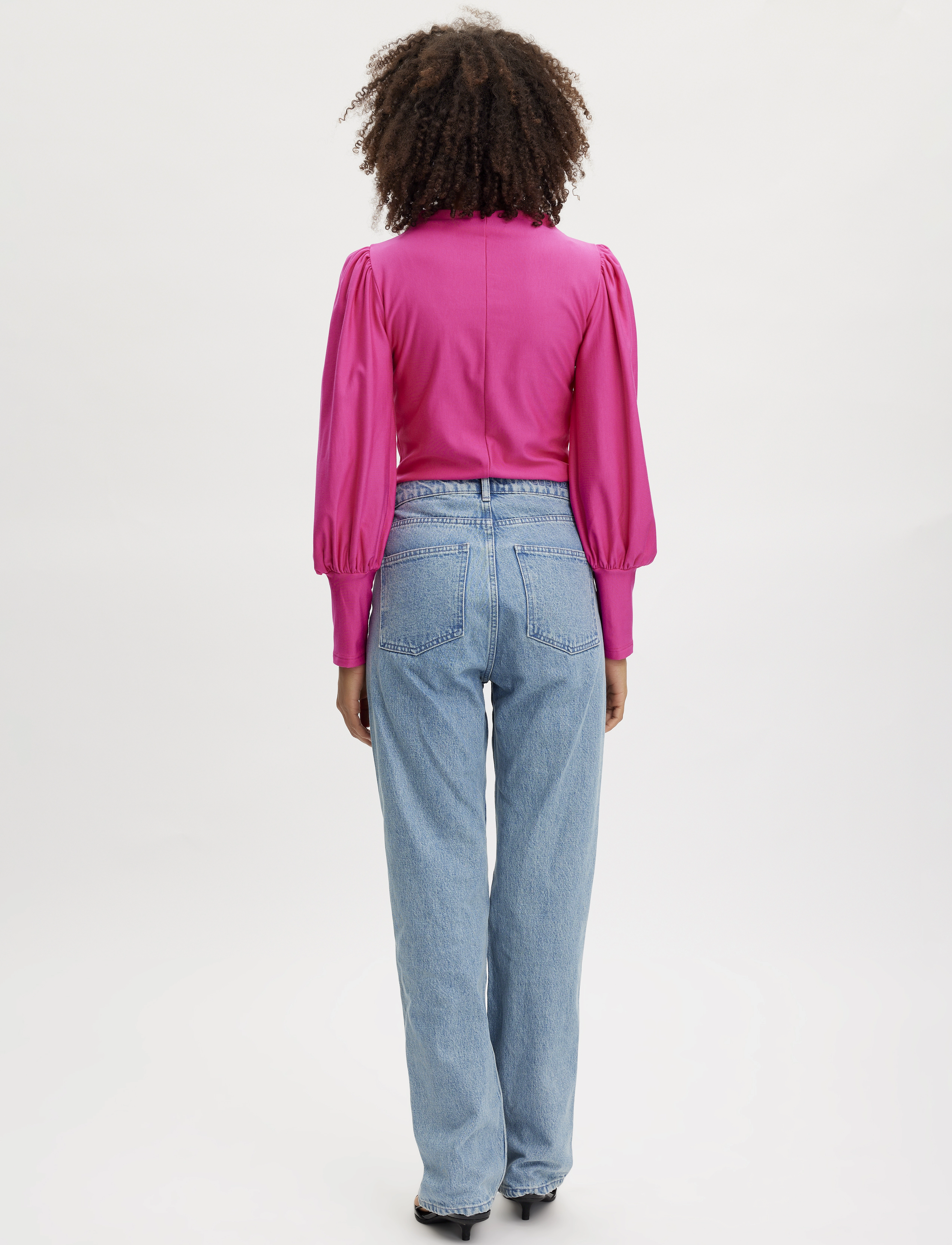 Gestuz - RifaGZ ls blouse - pitkähihaiset puserot - pink peacock - 4