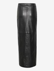 Gestuz - RodaniGZ HW long skirt - odiniai sijonai - black - 2
