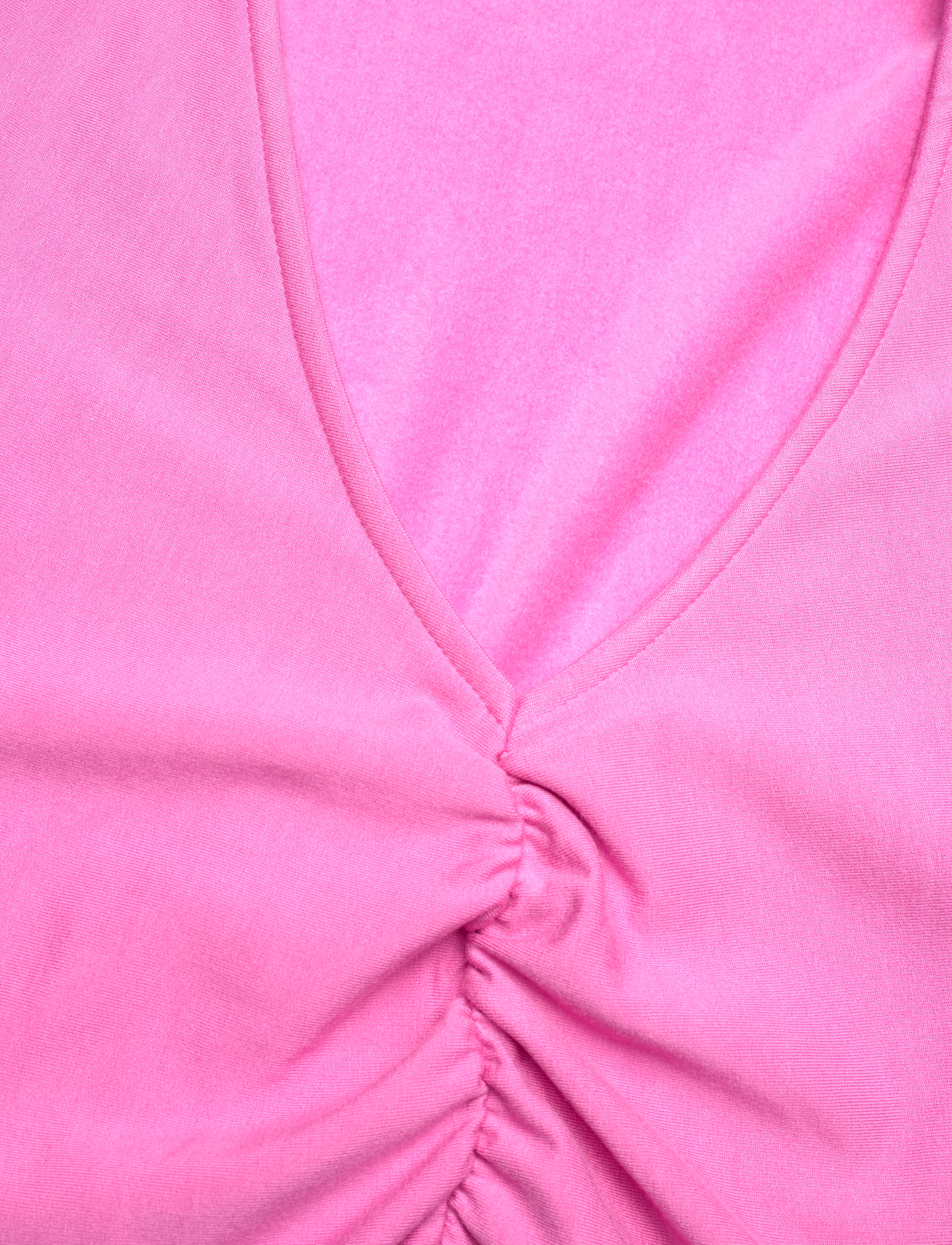 Gestuz - RifaGZ ss balloon blouse - kurzämlige blusen - super pink - 5