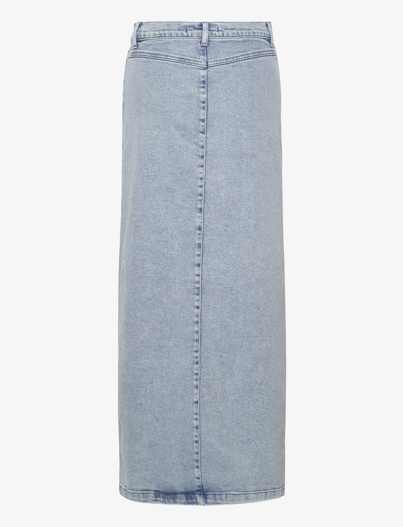 Gestuz - SiwGZ HW long skirt - light blue washed - 1