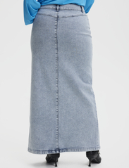 Gestuz - SiwGZ HW long skirt - denimskjørt - light blue washed - 5