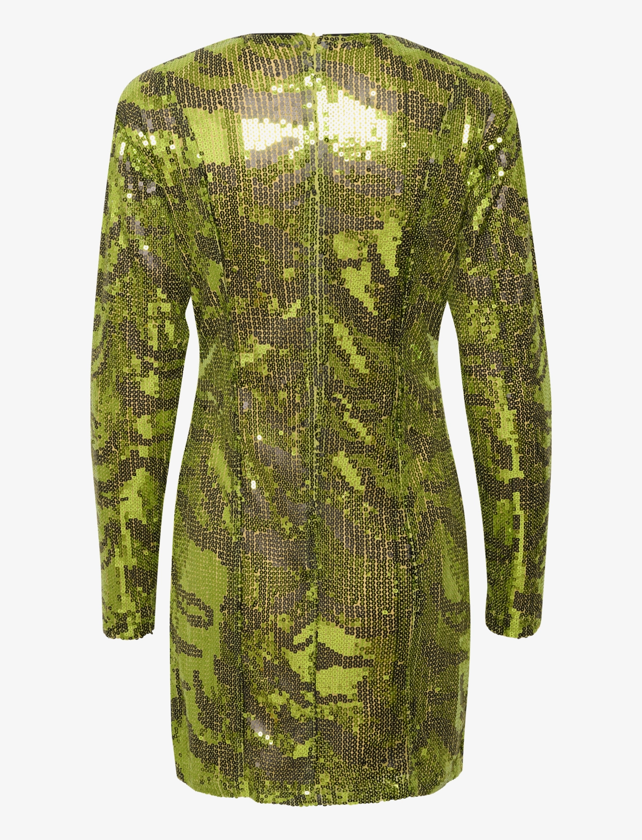 Gestuz - PaisleyGZ ls short dress - pailletkjoler - woodbine - 2