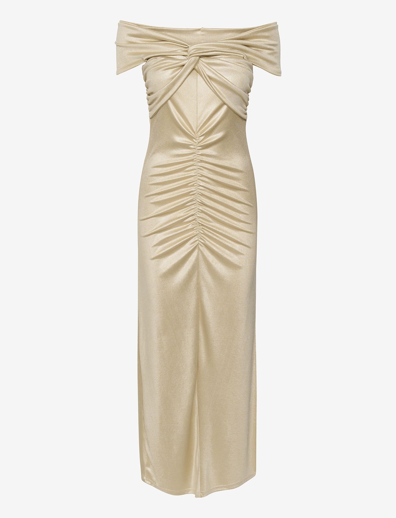 Gestuz - GabriGZ sl long dress - party wear at outlet prices - champagne - 0