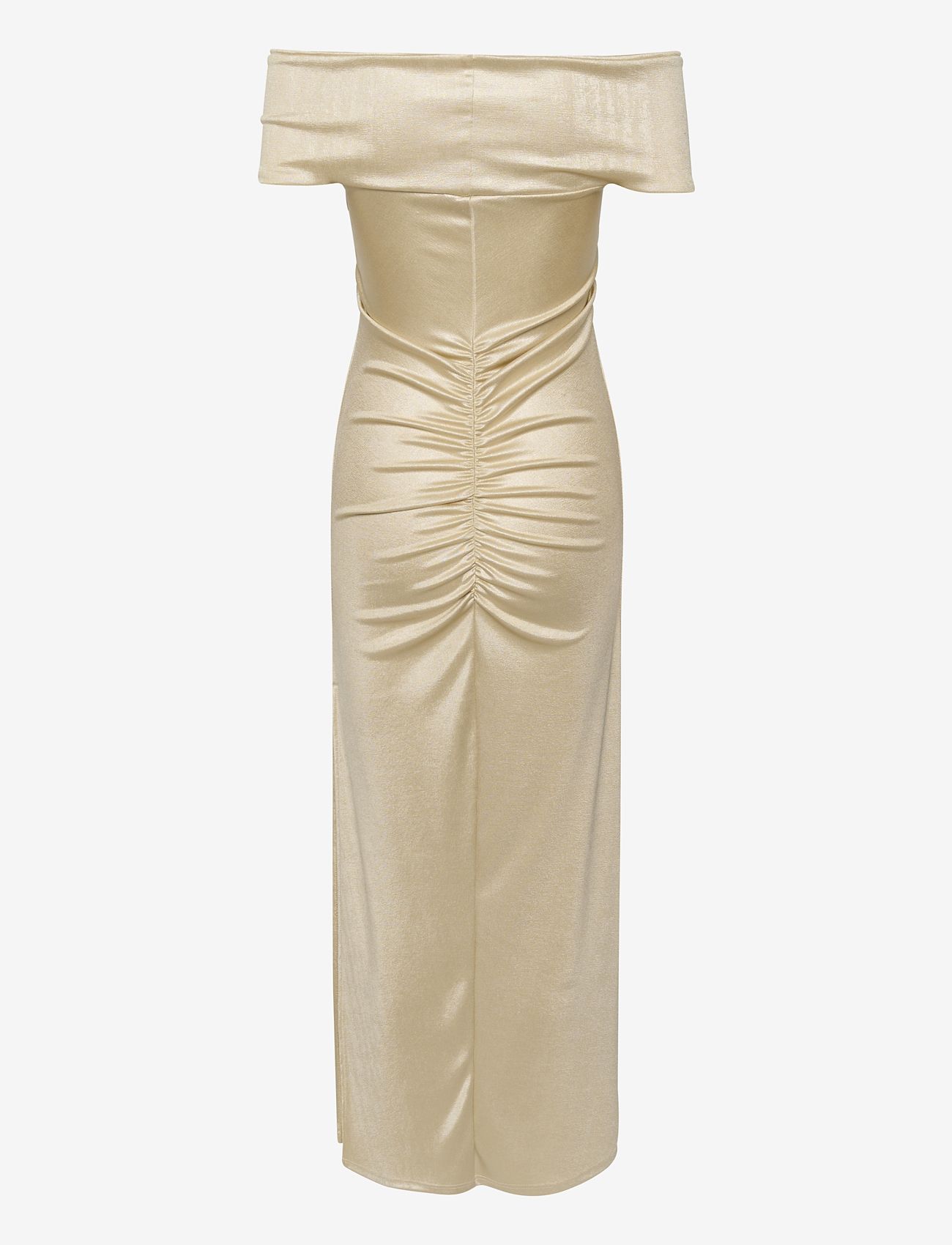 Gestuz - GabriGZ sl long dress - party wear at outlet prices - champagne - 1