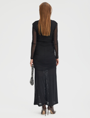 Gestuz - AdiaGZ ls long dress - maxi dresses - black - 4