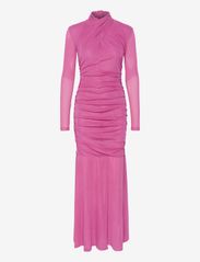 Gestuz - AdiaGZ ls long dress - maxi dresses - intense pink - 0