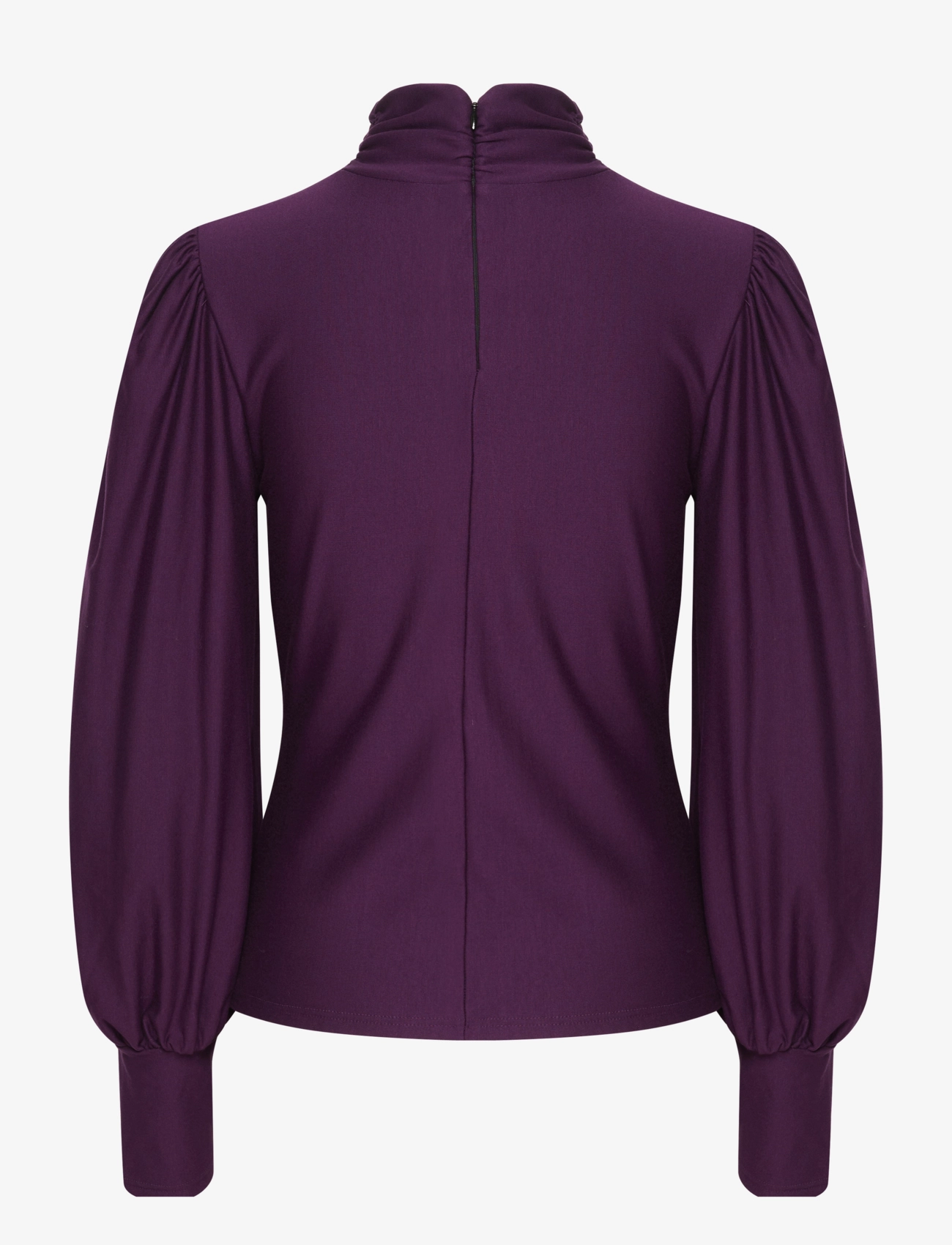 Gestuz - RifaGZ ls cuff blouse - blackberry wine - 2