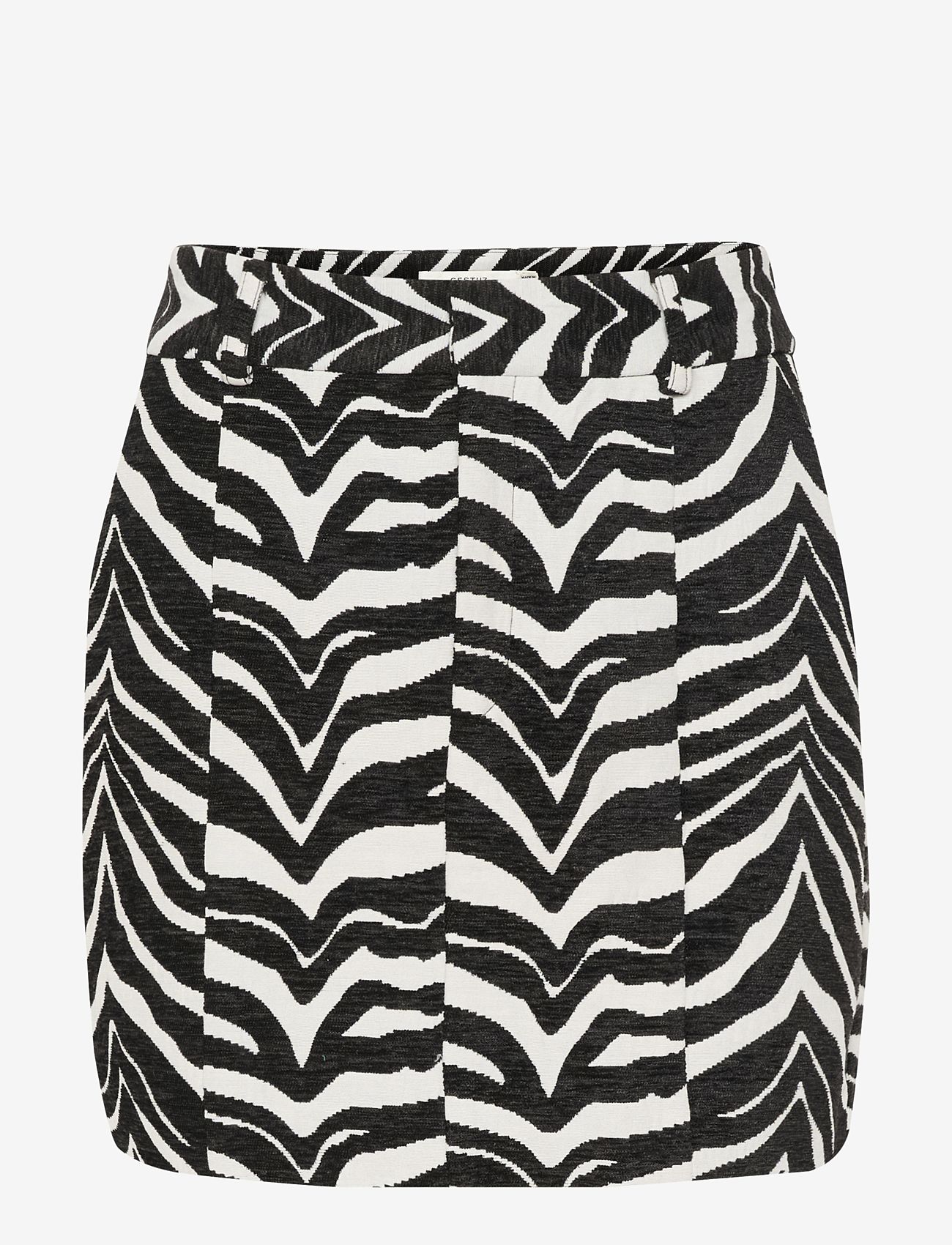 Gestuz - ZibrillaGZ MW skirt - kurze röcke - white tiger - 0